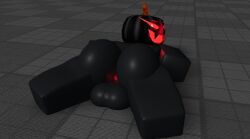 1boy 3d anus ass balls baseplate black_body gay lampshaderr34 pumpkin_head roblox robloxian tagme