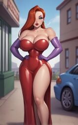 ai_generated jessica_rabbit sexy_pose tagme