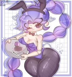 bunnygirl from mob entertainment by narrator art