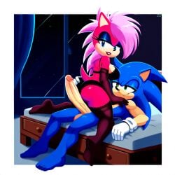 ai_generated ass blue_body breasts couple female incest magenta_fur male male/female pink_hair sonia_the_hedgehog sonic_(series) sonic_the_hedgehog sonic_the_hedgehog_(series) sonic_underground straight veiny_penis