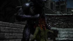 3d 3d_animation animated anthro anthro_on_anthro anthro_penetrating_anthro anthro_penetrating_female argonian argonian_female ass balls balls_on_face bethesda_softworks big_balls big_breasts big_butt big_penis black_body black_fur breasts breasts_out castle choking choking_on_penis claws digitigrade dog_penis ear face_in_crotch facefuck fangs feather_hair feathers female fur genitalia genitals grabbing_hair green_body green_skin half_erect hand_on_arm hands_on_head holding_arm holding_hair holding_head human humanoid interspecies kneeling kneeling_female kneeling_oral_position knot knotted_penis licking_balls lightning male male/female male_penetrating_female moan moaning open_mouth oral oral_penetration oral_sex orange_eyes orange_feathers orange_hair outside outside_sex penetration penis penis_out rain red_penis sktorus skyrim skyrim_werewolf standing standing_male sucking sucking_penis swinging_balls tagme tail teeth throat_fuck thunder tongue tongue_out video wagging_tail werewolf wet_body wet_face wet_penis