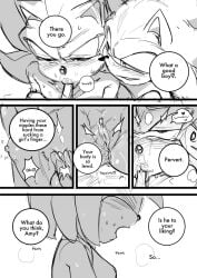 1boy 1cuntboy 1girls amy_rose blush chest_tuft comic degradation drooling english_text erect_nipples eulipotyphlan finger_sucking good_boy gynomorph intersex junisnowhere lidded_eyes monochrome nipple_pinch nipple_play panties pinching_nipples presenting shadow_the_hedgehog shy socks sonic_(series) sonic_the_hedgehog sonic_the_hedgehog_(series) spread_pussy sucking_fingers threesome tremble_spikes trembling trio white_background