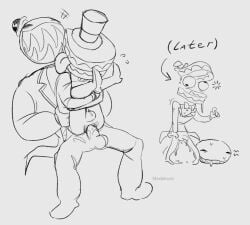 bubble caine_(tadc) caine_(the_amazing_digital_circus) sex tadc yaoi