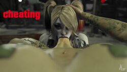 1futa 1girls 3d animated batman_(series) cum_in_mouth cum_inside dc_comics deepthroat dickgirl female futa_pov futanari harley_quinn makeup moogan oral oral_creampie oral_sex penis poison_ivy pov short_video shorter_than_30_seconds sound tagme twintails video