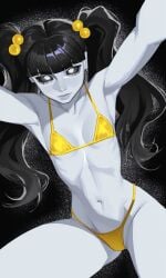 ai_generated bikini cassidy_(fnaf) five_nights_at_freddy's fnaf ghost ghost_girl pixai tagme