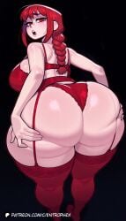 1female 1girls 3:4 ai ai-created ai_art ai_assisted ai_female ai_generated artist_logo artist_name artist_request artist_signature artist_upload artist_website black_background braided_hair braided_ponytail breasts breasts_apart breasts_bigger_than_body breasts_bigger_than_head breasts_bigger_than_torso breasts_out breasts_outside cartoon chainsaw_man chubby_female contrapposto dark_background digital_art digital_drawing digital_drawing_(artwork) digital_media digital_media_(artwork) digital_painting digital_painting_(artwork) entrophex123 fat_ass fat_legs female_focus focus focus_on_female focus_on_human from_above from_behind garter_belt garter_straps giant_ass giant_breasts giant_thighs gigantic_ass gigantic_breasts gigantic_butt gigantic_hips gigantic_thighs grabbing_own_ass hands_on_ass high_heels high_quality high_resolution highres hips_wider_than_shoulders huge_ass huge_breasts huge_butt huge_thighs large_ass large_breasts large_butt large_thighs legwear lingerie looking_at_viewer looking_pleasured makima makima_(chainsaw_man) open_mouth patreon patreon_artist patreon_link patreon_logo patreon_reward patreon_url patreon_username red_bra red_eyes red_hair red_lingerie red_panties ringed_eyes shiny_hair sidelocks solo solo_female solo_focus solo_in_panel spread_ass talking talking_to_viewer tight_clothing watermark wide_hips