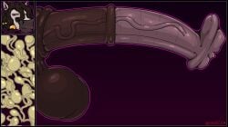 absurd_res animal_genitalia animal_penis anthro balls big_balls big_penis black_border border equid equine equine_genitalia equine_penis flared_penis genitals hair hi_res huge_balls huge_flare huge_penis long_hair male mammal medial_ring penis saggy_balls solo sperm_cell vein veiny_penis velvetdraw