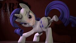 2018 3d 3rd_party_watermark animal animated dildo female fishimira friendship_is_magic loop masturbation my_little_pony orgasm rarity_(mlp) sex_toy source_filmmaker straight_hair watermark