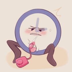 battle_for_dream_island battle_for_dream_island_again bfb bfdi bfdia clock_(bfdi) cum cumshot depression object_shows tentacle_penis vibrator vibrator_on_penis