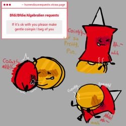 2_finger_fingering 2_fingers battle_for_dream_island bfdi blush blush_lines blushed_face blushing blushing_female blushing_male blushing_profusely coiny_(bfdi) dialogue digital_art digital_drawing digital_drawing_(artwork) digital_media digital_media_(artwork) digital_painting_(artwork) eating_out eating_pussy fingering fingering_partner fingering_pussy genital_fluids gentle gentle_sex kiss_on_lips kissing kissing_while_penetrated licking_pussy looking_at_another looking_at_partner looking_back looking_pleasured missionary missionary_position missionary_sex moaning moaning_female moaning_in_pain moaning_in_pleasure object_show object_shows on_back on_top one_eye_closed one_leg_up osc penetrated penetrating penetrating_pov penetrating_pussy penetration pin_(bfdi) pussy pussy_focus pussy_hair pussy_juice pussy_juice_drip pussy_juice_string pussy_juice_trail pussy_lips riding riding_cock riding_dick riding_penis saliva saliva_on_pussy saliva_string saliva_trail salivating tentacle_penis text tremble_lines tremble_spikes trembling trembling_for_pleasure trembling_legs trembling_lines trembling_pleasure trembling_spikes unusual_genitalia wholesome wholesome_couple wholesome_hug wholesome_sex