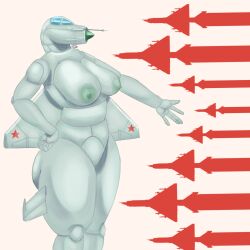 2d 2d_(artwork) 2d_artwork aerolae aeromorph airplane areola areolae ass ass_peek big_ass big_boobs big_breasts big_thighs boobs breasts breasts_out cold_war cute fighter_jet huge_thighs large_boobs large_breasts living_aircraft living_machine mig-21 nipples plane propaganda soviet soviet_union thesanfo thighs ussr wings