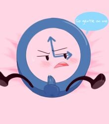 balls ballsack battle_for_dream_island battle_for_dream_island_again bfb bfdi bfdia clock_(bfdi) cum cum_leaking_out_of_penis object_shows penis