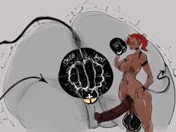 ballbusting big_areola big_balls big_breasts big_penis big_penis_in_chastity big_thighs body_hair breasts castration chastity_cage dark-skinned_futa dark_skin demon demon_girl eme_(lumystical) eraina futadom futanari futasub giantess gore horsecock huge_balls huge_breasts huge_cock huge_nipples hyper knot knotted_penis lumystical magic pubic_hair red_hair ruptured_balls sagging_balls sheath size_difference small_dom_big_sub tattoo tattoos testicle_grab testicles thick_penis thick_thighs veiny_balls veiny_penis veiny_testicles