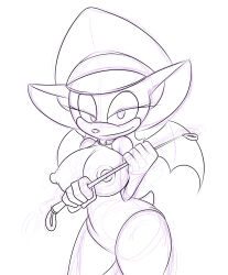 bat breasts female rouge_the_bat sonic_(series) superix