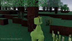 anal bee_(minecraft) big_ass creeper creeper_(minecraft) cum_inflated_belly cum_inside doggy_style femboy inflation lewdguard licking_penis minecraft missionary oral tagme third-party_edit video