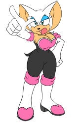 bat breasts female rouge_the_bat sonic_(series) superix