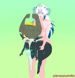 1futa 1girls 2026 2d absurd_res animated areolae ass ass_bigger_than_head big_ass big_hips bigger_futa blue_eyes bottom_heavy breasts breath bubble_butt canine carrying carrying_partner completely_nude crown cum cum_in_pussy cum_inside cum_on_body cumming cumming_together curvy curvy_figure doggy_style ejaculation erect_nipples female floating front_view futa_on_female futanari grabbing height_difference helmet hi_res holding horn hourglass_figure huge_ass humanoid intersex large_ass larger_futa lifting lifting_person light-skinned_futa looking_pleasured massive_ass midna moaning multicolored_hair nipples nude oc odiku open_mouth orange_hair orgasm original_character penis pointy_ears red_eyes sex sex_from_behind shortstack size_difference slim_waist small_breasts smaller_female sound standing standing_sex tagme tattoo the_legend_of_zelda thick_ass thick_thighs thighs tongue tongue_out twilight_princess vaginal_penetration video voluptuous wide_hips