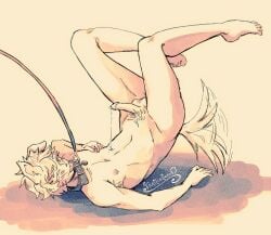 collar dog_boy dog_ears dog_tail gay hikaru_ga_shinda_natsu hikaru_indou puppyboy puppyplay the_summer_hikaru_died white_hair yaoi