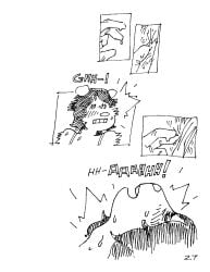 2024 ambiguous_gender anal anal_fingering anthro ash_(gaydottiff) black_and_white blush bodily_fluids bra_strap clothed clothing crossdressing duo fingering gaydottiff grimace hair hi_res juliet_(gaydottiff) lube lube_drip male male/ambiguous mammal moan monochrome mouse murid murine open_mouth page_number rodent round_ears round_nose simple_background solo_focus sweat sweatdrop trans_(lore) trans_woman_(lore) vocalization white_background