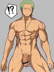 1boy ababa abs balls bara bara_body bara_tiddies bara_tits barazoku beefy big_dick_energy big_penis bigger_male broad_shoulders completely_naked completely_nude confused cute cute_face cute_male dangling_balls dangling_testicles dark_penis defined_muscles earrings embarrassed fat_cock flaccid flaccid_bigger foreskin foreskin_overhang gay girthy_penis green_hair hairless hanging_balls hanging_penis huge_cock hunk japanese_male large_penis larger_male looking_away male male_focus male_only manly masculine_male muscles muscular muscular_male naked nude one_piece pecs pectorals penis penis_down pirate post-timeskip roronoa_zoro scar scar_across_eye scar_on_chest scar_on_face scars six_pack solo solo_focus solo_male tall_male taller_male testicles tough_guy trapezius uncircumcised uncut unretracted_foreskin veiny veiny_muscles veiny_penis yaoi