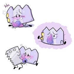 battle_for_dream_island battle_for_dream_island_again bfb bfdi bfdia dildo dildo_penetration gaty_(bfdi) handjob licking_penis luridime object_shows objects saw_(bfdi) stroking_penis tentacle_penis weenus