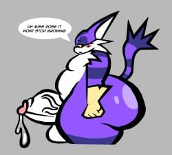 1boy anthro ass balls big_the_cat blush blushing cat cum cumming ejaculation english_text erect_penis erection feline feline_humanoid furry gloves hips large_ass large_balls large_penis looking_at_penis male male_focus male_only mobian_(species) nude nude_male overweight overweight_male penis precum sabs sabs3 sega semen sonic_(series) sonic_the_hedgehog_(series) stomach text thick_penis thick_thighs thighs veiny_penis weight_gain wide_hips yellow_sclera