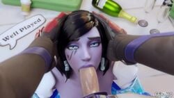 3d alternate_costume animated blender blue_eyes blue_skin deepthroat egyptian erection eye_of_horus faceless_male fellatio female fritzhq frostbite_pharah interracial irrumatio kneeling light-skinned_male looking_at_viewer male no_sound oral overwatch pale-skinned_male pale_skin penis pharah pov soldier_76 straight video