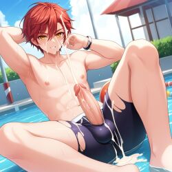 ai_generated gay grand_chase jin_kaien tagme yaoi