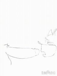 1boy 1girls animated anthro bify big_penis blowjob deepthroat exe_(revie) facefuck fellatio female female_anthro furry hedgehog hedgehog_girl male male/female male_anthro male_anthro/female_anthro needlemouse_(character) needlemouse_(series) oral penis sarah_henderson_(needlemouse) sonic.exe_(series)