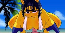 animal_crossing ankha beach catgirl creamygravy furry patreon sex source_request