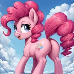 ai_generated ass my_little_pony my_little_pony pinkie_pie_(mlp) pony self_upload stable_diffusion