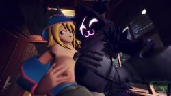 1boy 2girls 3d 3d_animation animated anonymous_male anthro bedroom big_breasts clothed_sex cum_on_breasts dark_magician_girl double_paizuri duel_monster female fortnite furry happy_sex loop no_sound paizuri pov raven_team_leader sex source_filmmaker tagme tezcatl tezcatl-ayauhtli titjob video voluptuous yu-gi-oh!