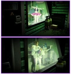 3d against_glass animated animatronic_female ballerina ballora ballora_(fnafsl) doggy_style five_nights_at_freddy's five_nights_at_freddy's:_sister_location fnaf pof3445 robot robot_girl robot_humanoid sims4 sister_location standing standing_sex the_sims_4