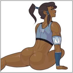 korra from avatar legends by jamesab