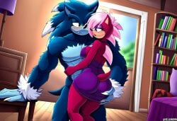 ai_generated ass blue_body breasts incest incest_(lore) magenta_fur male/female pink_hair sex sonia_the_hedgehog sonic_(series) sonic_the_hedgehog sonic_the_hedgehog_(series) sonic_the_werehog sonic_underground sonic_unleashed straight veiny_penis werehog