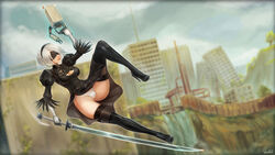 breasts female nier nier:_automata tagme vempire yorha_2b