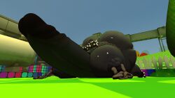 16:9 3d_(artwork) 4k absurd_res anthro ass_up balls big_balls big_breasts big_butt big_penis black_body breasts breasts_on_ground butt chain chain_chomp choker digital_media_(artwork) erection genitals gigi_(thecoatl034) gynomorph hand_on_breast hand_on_own_breast hi_res huge_balls huge_breasts huge_butt huge_filesize huge_hips huge_penis huge_thighs hyper hyper_balls hyper_breasts hyper_butt hyper_genitalia hyper_hips hyper_penis hyper_thighs intersex jewelry kneeling looking_at_viewer mario_bros necklace nintendo nipple_piercing nipples nyrastuff outside penis penis_between_breasts piercing smile smiling_at_viewer solo source_filmmaker_(artwork) spread_legs spreading thick_thighs white_eyes wide_hips widescreen
