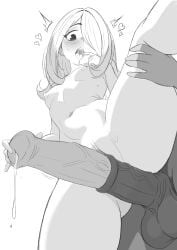 animal_genitalia augusketchs bull_penis completely_nude completely_nude_female equine_penis imminent_penetration imminent_sex little_witch_academia nipples penis pussy sucy_manbavaran tagme unseen_face unseen_male_face witch