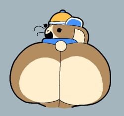 1girls ass big_ass big_butt bunny butt cute fat_ass fat_butt female female_only hat how_to_be_cool how_to_be_cool_(piemations) huge_ass huge_butt looking_at_viewer looking_back looking_back_at_viewer peeb_(piemations) piemations rabbit solo steroidm tail thick_ass thick_butt