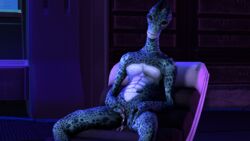 2018 3d absurd_res alien anthro bioware cum fan_character hadronighini hi_res inviting leaking looking_at_viewer male mass_effect masturbation nude orgasm precum presenting pussy salarian seductive smile solo source_filmmaker spreading vaginal_penetration video_games