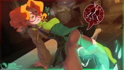 bikupan cum_in_pussy cum_inflation cumflation deadlock fertilization impregnation paige_(deadlock) tentacle tentacle_sex vaginal_penetration