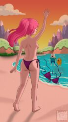 1girls 3boys adventure_time cartoon_network female finn_the_human ice_king jake_the_dog male princess_bubblegum sideboob simon_petrikov sovietstingray