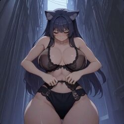 ai ai_generated animated bent_over big_breasts bounce bouncing_breasts breasts clitoral_hood clitoris dancing delta_(the_eminence_in_shadow) lingerie lingerie_only naked naked_female nipples nude nude_female pussy pussy_juice_drip sole_female tagme the_eminence_in_shadow underwear undressing video waifys