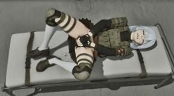 1girls ai_generated blood blood_splatter body_armor deep_penetration defeated_villainess destroyed_pussy dying female_combatant gore gunshot gunshot_wound guro helpless helpless_female imminent_death original_character plate_carrier ruined_pussy ryona shot snuff tagme video zako