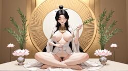 ai-generated ai_generated artistic asian avalokitesvara bare_body bare_skin bodhisattva breasts buddhism buddhist close-up_pussy curvy detailed_breasts detailed_buttocks detailed_nipples detailed_pussy detailed_vulva detailed_yoni devotional divine eastern ethereal feminine full_buttocks full_nudity graceful guan_yin guanyin holy implied_sex large_breasts large_buttocks long_hair nude pussy pussy_juice quan_yin religious religious_eroticism reverence sacred serene spiritual spiritualism