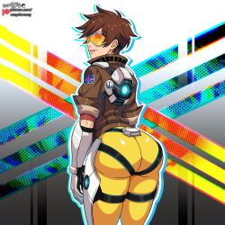 tracer from overwatch by easyskweezy