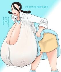 aokuro candice_(pokemon) hanging_breasts huge_breasts hyper hyper_breasts massive_breasts