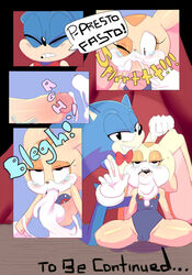 blush bow_tie clothing cloudz comic cream_the_rabbit cum cum_in_mouth cum_inflation cum_inside dialogue duo excessive_cum fellatio female flat_chest flat_chested male oral oral_penetration penetration penis presto_fasto sex solo_focus sonic_(series) sonic_the_hedgehog stomach_bulge straight tears