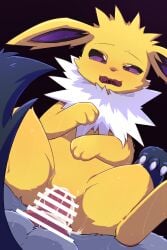 blush bodily_fluids censored cum cum_in_pussy cum_inside eeveelution female female_penetrated feral feral_on_feral feral_penetrated feral_penetrating feral_penetrating_feral fur generation_1_pokemon generation_3_pokemon genital_fluids genitals hi_res jolteon male male/female male_penetrating male_penetrating_female mightyena nintendo nude penetration penis pokemon pokemon_(species) pussy rumine sex vaginal_penetration vaginal_penetration yellow_body yellow_fur