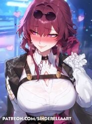 ai_generated big_breasts big_breasts breasts_bigger_than_head busty commission female flirting flirting_look flirting_with_viewer honkai:_star_rail honkai_(series) huge_breasts kafka_(honkai:_star_rail) large_breasts milf patreon patreon_url patreon_username pawg public sinderellaart tease teasing teasing_viewer thick voluptuous voluptuous_female